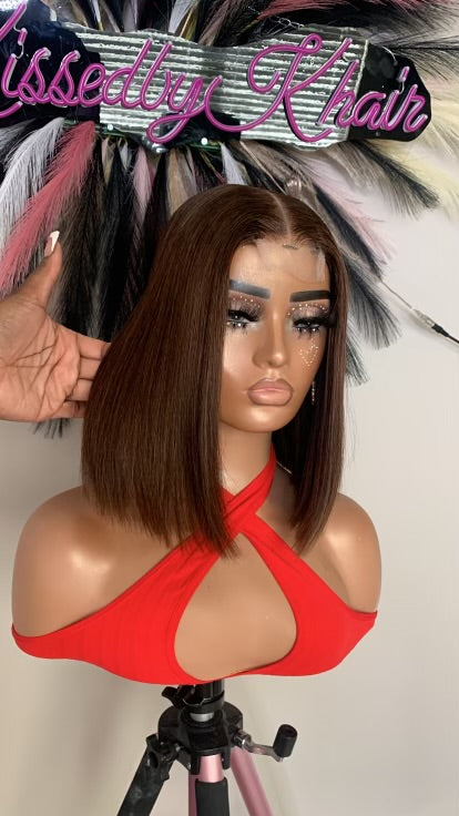 2x6 Glueless closure bob
