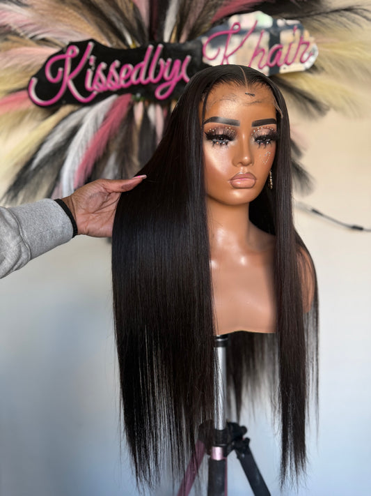 26in Glueless mink raw unit