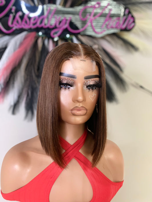 2x6 Glueless closure bob